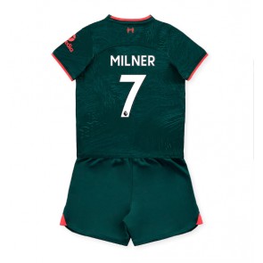 Liverpool James Milner #7 kläder Barn 2022-23 Tredje Tröja Kortärmad (+ korta byxor)